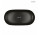 Oltens Hamnes Thin умивальник на стільницю овальна 80 x 40  cm чорний мат.  з покриттям Oltens SmartClean 