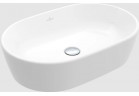 Умивальник накладна на стільницю - Villeroy & Boch/Architectura, 600 x 400 x 155 mm, Weiss Alpin CeramicPlus, z переливом