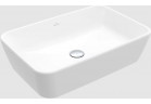 Умивальник накладна на стільницю - Villeroy & Boch/Architectura, 600 x 405 x 155 mm, Weiss Alpin, z переливом