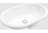 Умивальник під стільницю - Villeroy & Boch/Architectura, 570 x 375 x 175 mm, Weiss Alpin CeramicPlus, z переливом
