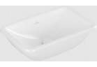 Умивальник монтований в стільниці - Villeroy & Boch/Loop & Friends, 510 x 340 x 185 mm, Weiss Alpin, без переливу, Nieszlifowany