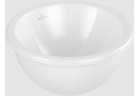 Умивальник під стільницю - Villeroy & Boch/Loop & Friends, 330 x 330 x 190 mm, Weiss Alpin, z переливом