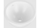 Умивальник під стільницю - Villeroy & Boch/Loop & Friends, 330 x 330 x 190 mm, Stone White CeramicPlus, z переливом