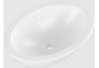 Умивальник під стільницю - Villeroy & Boch/Loop & Friends, 560 x 380 x 220 mm, Stone White CeramicPlus, без переливу