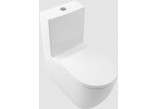 Раковина WC туалет Villeroy & Boch/Subway 3.0 - do WC kompaktu bez kołnierza wewnętrznego, підлоговий, wraz z TwistFlush, Weiss Alpin CeramicPlus