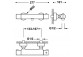 Термостатичний настінний змішувач душова TRES BASE PLUS - Хром