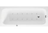 Ванна з гідромасажем 170x70cm, Duravit Qatego, Air-System - Біла