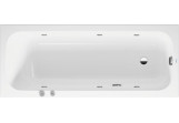 Ванна з гідромасажем 170x70cm, Duravit Qatego, Jet-System - Біла