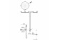 Комплект baterii termostatycznej монтажний 2-drożnej prysznicowej, TRES B-SYSTEM - Хром 