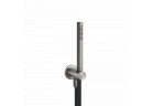 Душовий комплект Gessi Shower316, лійка однорежимна зі шлангом 150cm i przyłączem - чорний