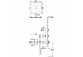 Комплект baterii termostatycznej монтажний 4-drożnej prysznicowej, TRES B-SYSTEM - Сталь
