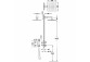 Комплект baterii termostatycznej монтажний 2-drożnej prysznicowej, TRES THERM-BOX - 24-K Золото