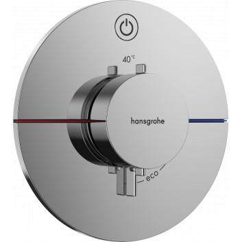 Змішувач термостатичний, прихований do 1 odbiornika, Hansgrohe ShowerSelect Comfort S - Хром 