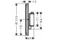 Змішувач термостатичний, прихований do 1 odbiornika, Hansgrohe ShowerSelect Comfort S - Бронза Szczotkowany