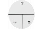 Клапан запірний, прихований do 3 odbiorników, Hansgrohe ShowerSelect Comfort S - Білий Матовий