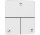 Клапан запірний, прихований do 3 odbiorników, Hansgrohe ShowerSelect Comfort Q - Білий Матовий