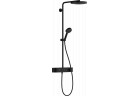 Душовий комплект 260 1jet EcoSmart z ShowerTablet Select 400, Hansgrohe Pulsify S - Чорний Матовий