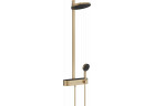 Душовий комплект 260 2jet EcoSmart z ShowerTablet Select 400, Hansgrohe Pulsify S - Бронза Szczotkowany 