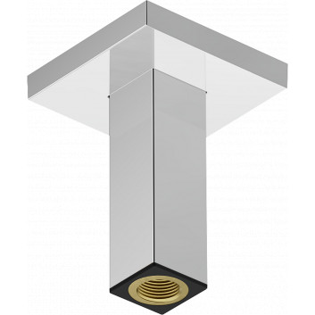Стельове під єднання E 10 cm, Hansgrohe - Хром