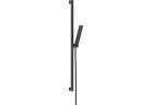 Душовий комплект 100 1jet EcoSmart зі штангою 90 cm, Hansgrohe Pulsify E - Чорний Матовий