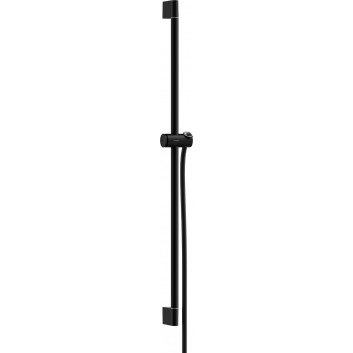 Душова штанга Pulsify S 90 cm z suwakiem і шлангом, Hansgrohe Unica - Чорний Матовий