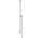 Душова штанга S Puro 90 cm z suwakiem EasySlide і шлангом przysznicowym Isiflex 160cm, Hansgrohe Unica - Хром
