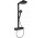 Душовий комплект 250 1jet EcoSmart z ShowerTablet 350, Hansgrohe Rainfinity - Чорний Матовий