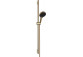Душовий комплект 130 3jet EcoSmart зі штангою S Puro 90 cm PushSlider i tekstylnym wężem для душа Designflex 160 cm, Hansgrohe Rainfinity - Білий Матовий