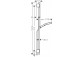Душовий комплект 130 3jet EcoSmart зі штангою S Puro 90 cm PushSlider i tekstylnym wężem для душа Designflex 160 cm, Hansgrohe Rainfinity - Білий Матовий