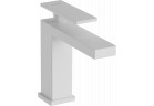 Одноважільний змішувач для умивальника 110 з комплектом зливу, Hansgrohe Tecturis E - Білий Матовий