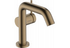 Одноважільний змішувач для умивальника 110 Fine, CoolStart з комплектом зливу, Hansgrohe Tecturis S - Бронза Szczotkowany