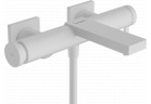 Одноважільний однорычажный для ванны на стінку, Hansgrohe Tecturis E - Білий Матовий