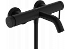 Одноважільний однорычажный для ванны на стінку, Hansgrohe Tecturis S - Чорний Матовий