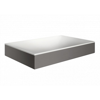 Умивальник на стільницю 600/400 без отвору na baterie i przelewu, AXOR Suite Basins & Bathtub - Бронза Szczotkowany