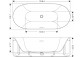 Ванна 1900/850, AXOR Suite Basins & Bathtub - Хром