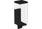 Дозатор для мила w płynie, AXOR Universal Rectangular - Чорний Матовий