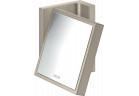 Косметичне дзеркало, AXOR Universal Rectangular - Нікель Szczotkowany