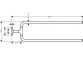 Подвійний вішалка на рушник для купання, AXOR Universal Circular - Білий Матовий 