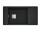 Zlewozmywak wbudowywany Franke Fresno FSG 611-88 Fragranit, 88x50cm - чорний мат.