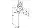 Одноважільний змішувач для умивальника 75, bez zestawu злив. KLUDI ZENTA SL - Хром