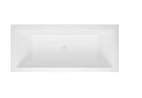 Ванна прямокутна Excellent Wave Slim 180x80 cm акрилова, біла