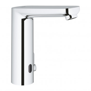 Змішувач для умивальника elek. GROHE Eurosmart Cosmopolitan E підлогова, wys. 132 mm, змішувач, czujnik інфрачервоний, трансформатор