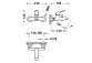 Змішувач одноважільний настінний для ванни i душова, Tres Canigó - Хром