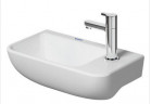 Умивальник 40x22 cm асиметрична Duravit Me by Starck біла 