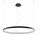 Żyrandol Sollux Lighting RIO, круглий діаметр 78cm, LED 50W 3000K, чорний