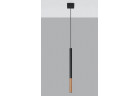 Lampa навісна Sollux Ligthing MOZAICA 1, G9 1X12W, чорний/мідь