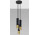 Lampa навісна Sollux Ligthing LOOPEZ 3P , GU10 3x40W, 3x12W LED, чорний/золотий