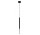 Lampa навісна Sollux Ligthing MOZAICA 1, G9 1X12W LED , чорний/хром