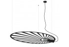 Lampa навісна Sollux Lighting LEHDET, ,E27 1x60W, 1x15W LED , чорний
