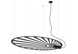 Żyrandol Sollux Lighting RIO, круглий діаметр 55 cm, LED 30W 3000K, чорний